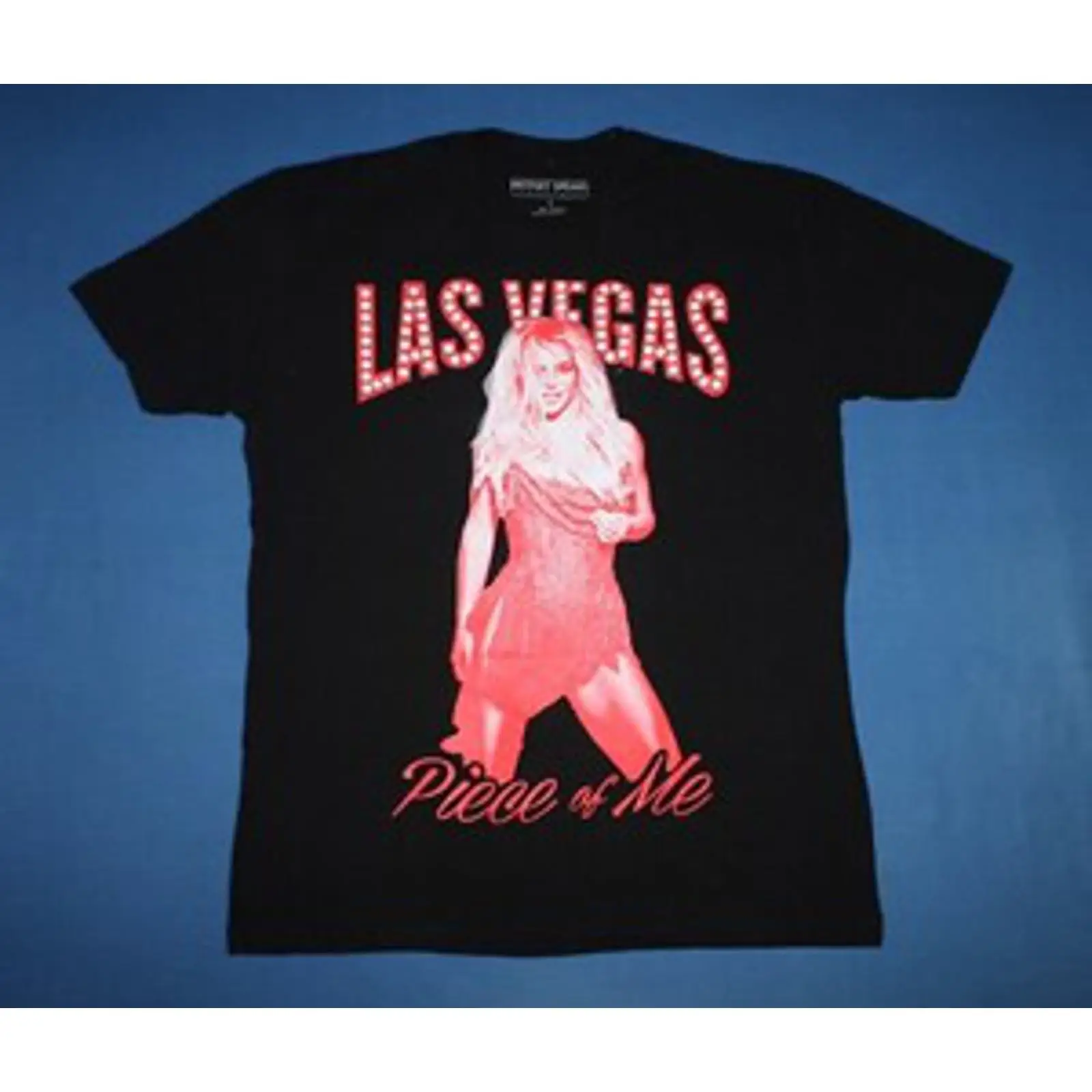 Vintage Vegas Fashion - 브리트니 스피어스 티셔츠 라스베이거스 피스 오브