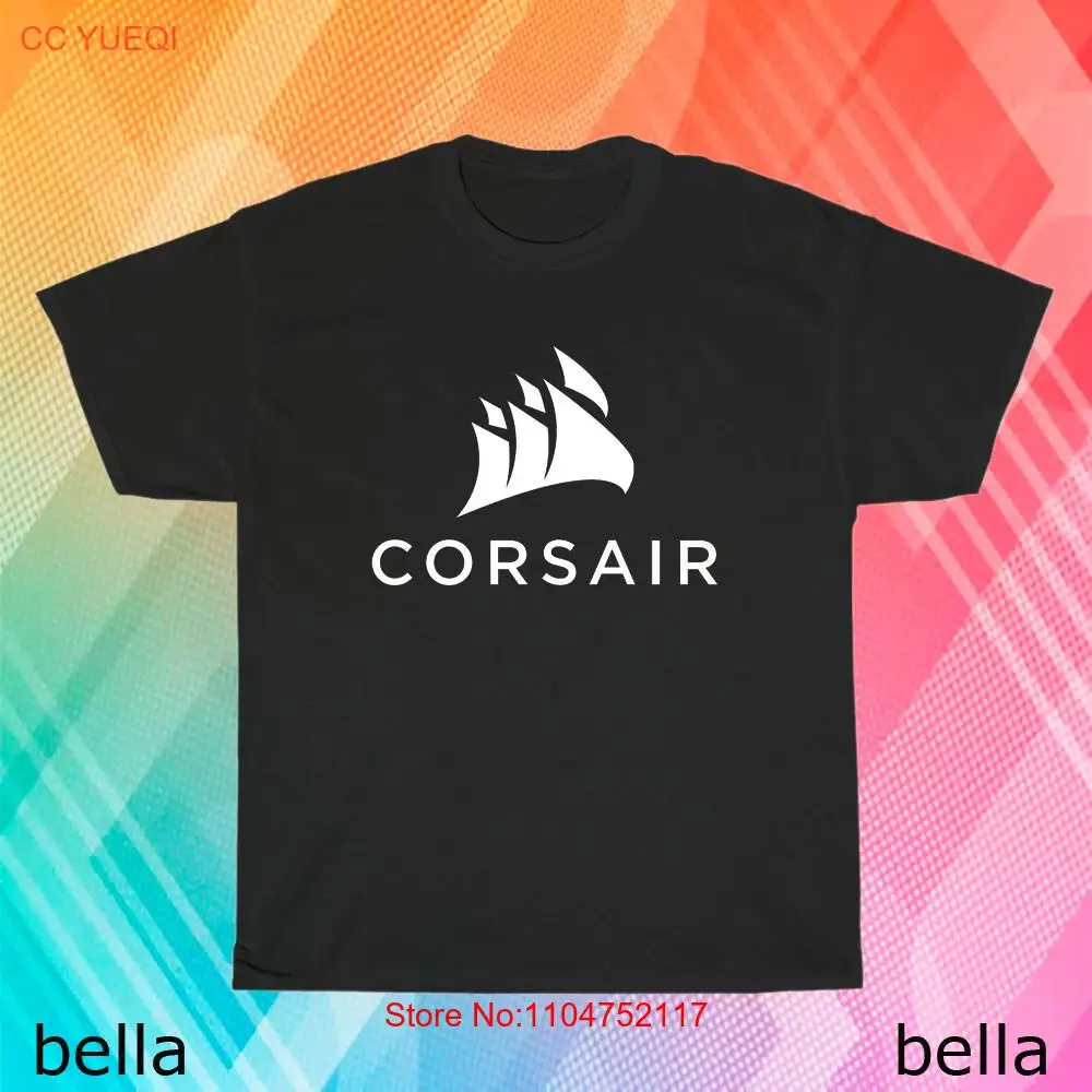 Vintage Fashion Logos - 새로운 Corsair 게임 로고 T 셔츠