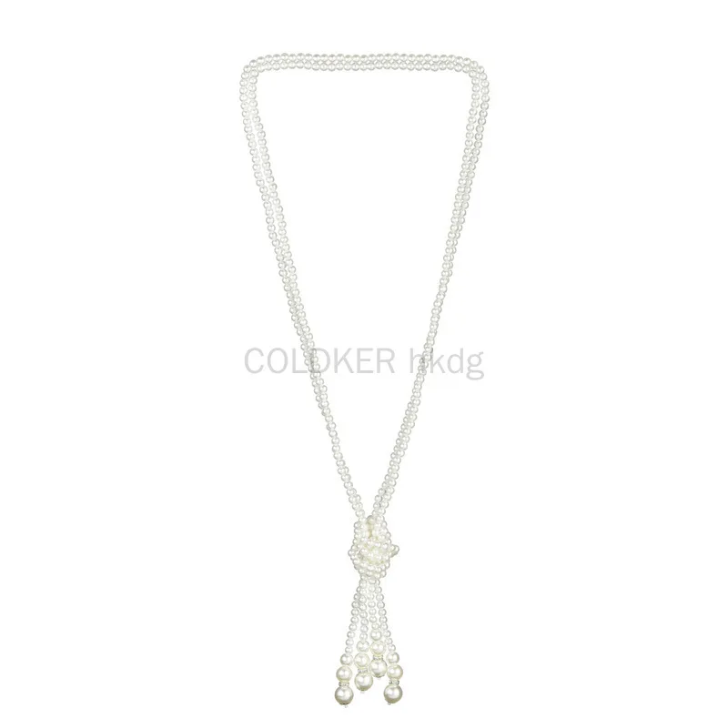 Vintage Fashion Jewelry - 1920년대 진주 목걸이 패션 인조 진주
