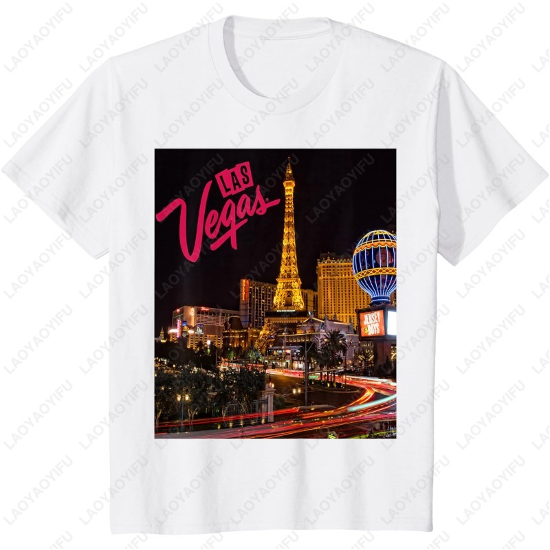 라스베가스 스트립 나이트 라이프 기념품 및 선물 티셔츠 - Vintage Vegas Fashion 리뷰 및 가격