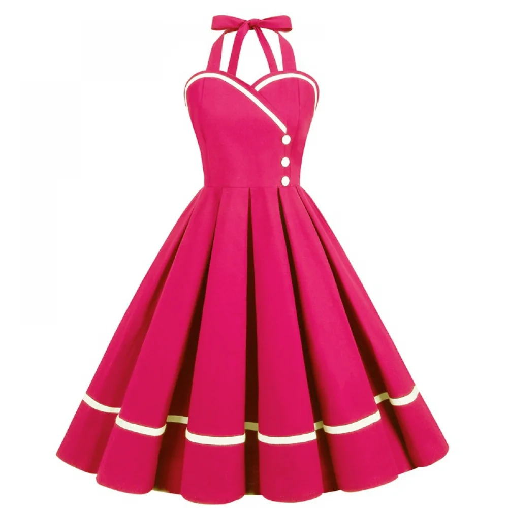 할로윈 50s 60s 80s 레트로 드레스 여성 우아한 - Vintage Fashion Women Dresses 리뷰 및 가격
