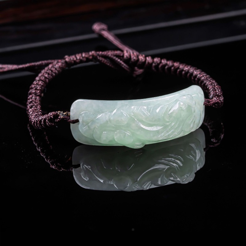 버마산 비취석 픽시우 팔찌 수공예 천연 옥 팔찌 뱅글  - Vintage Fashion Jewelry 리뷰 및 가격