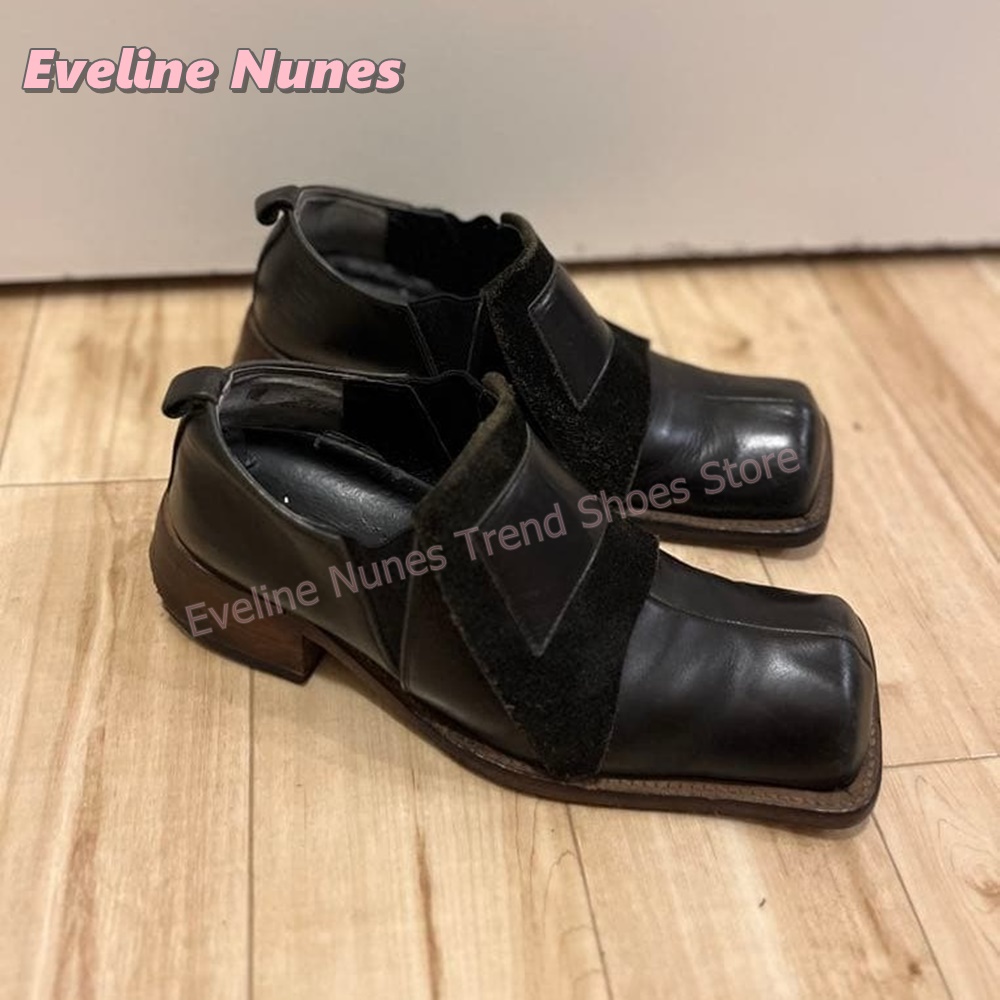 여성 레트로 스퀘어 토 패션 펌프스 청키 힐 인조 스웨 - Vintage Fashion Women Dresses 리뷰 및 가격