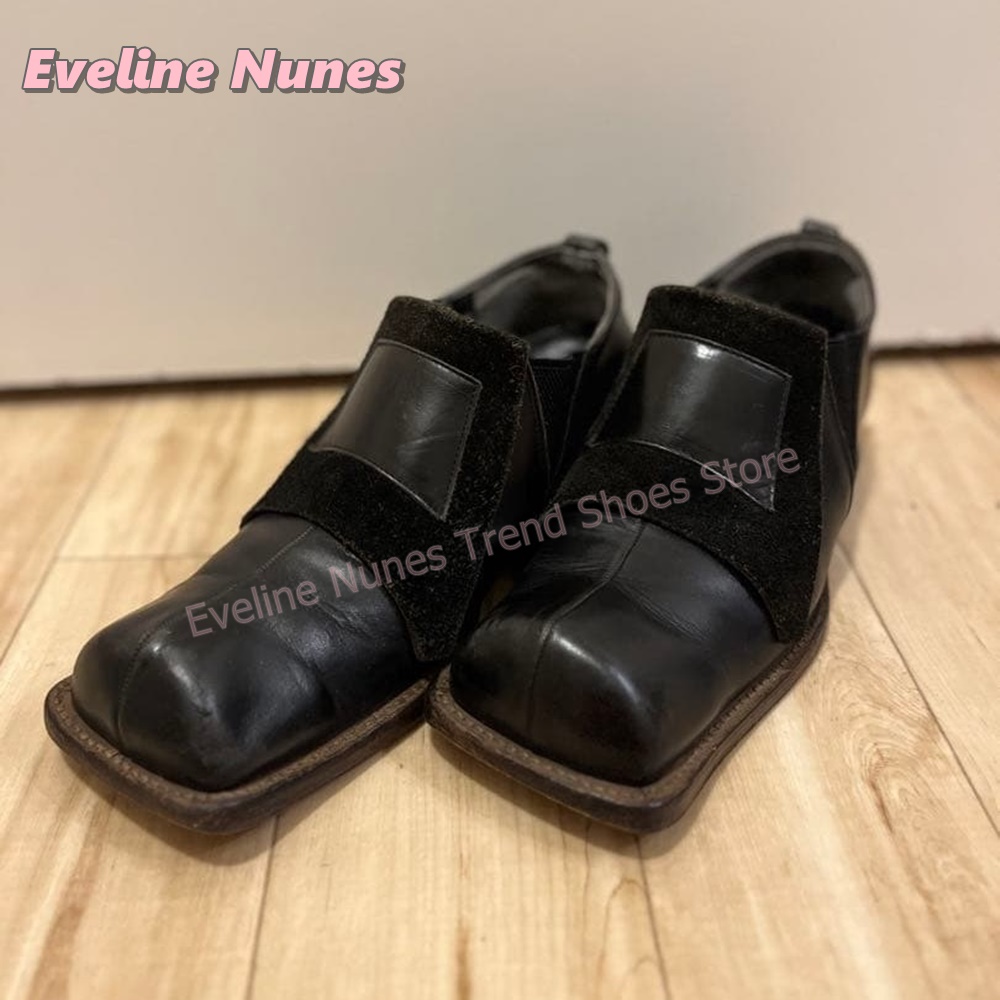 여성 레트로 스퀘어 토 패션 펌프스 청키 힐 인조 스웨 - Vintage Fashion Women Dresses 리뷰 및 가격
