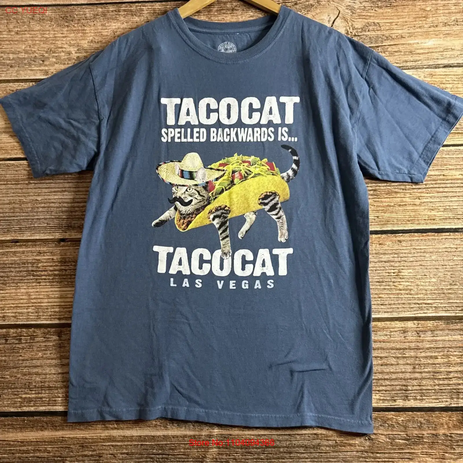 TacoCat Spelled Backwards is L - Vintage Vegas Fashion 리뷰 및 가격