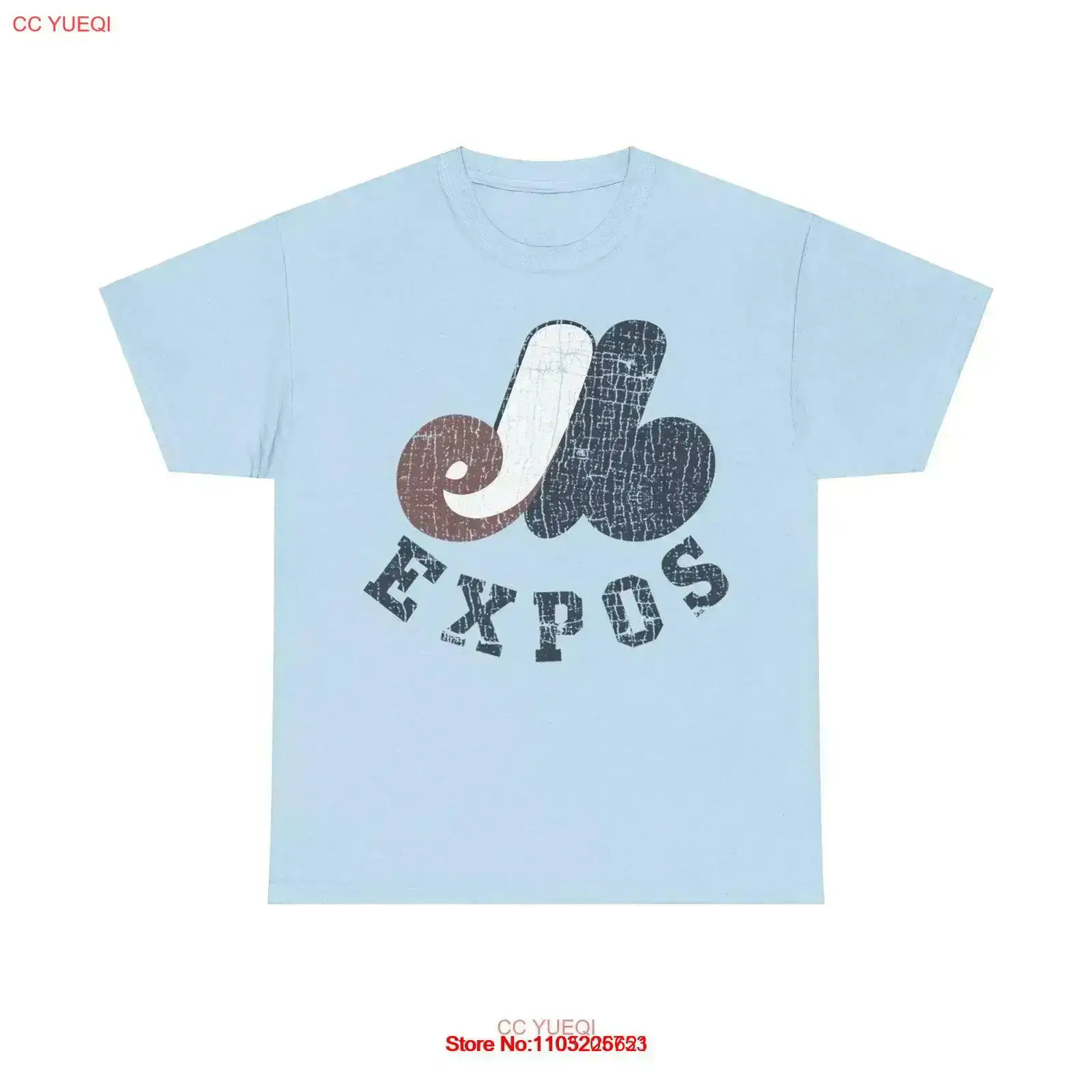 몬트리올 엑스포스 디스트레스드 로고 야구 티셔츠 빈티지 - Vintage Fashion Logos 리뷰 및 가격