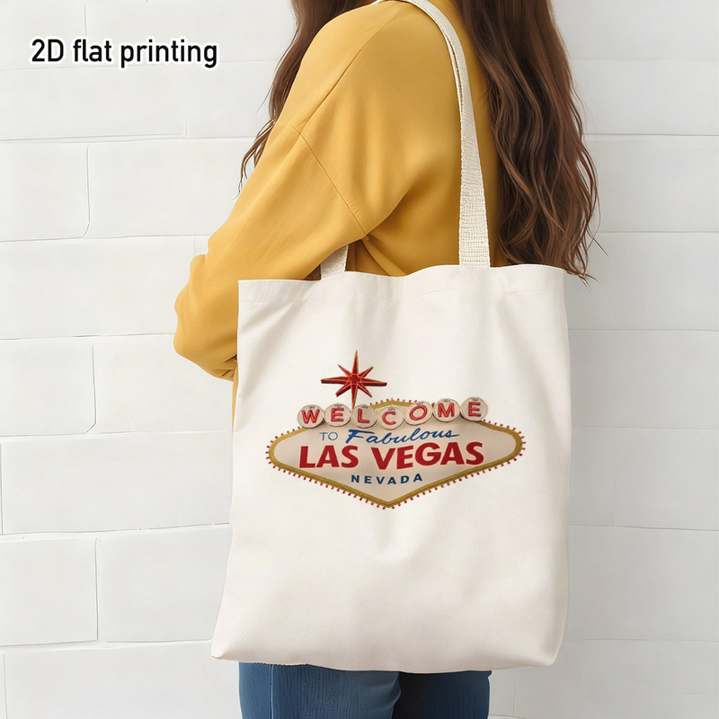 빈티지 라스베가스 웰컴 사인 토트백, 여행, 쇼핑, 해 - Vintage Vegas Fashion 리뷰 및 가격