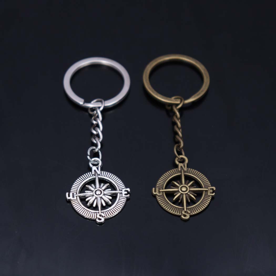 해양풍 빈티지 선박 휠 앵커 열쇠고리; 나침반 열쇠고리 - Vintage Fashion Wheel 리뷰 및 가격