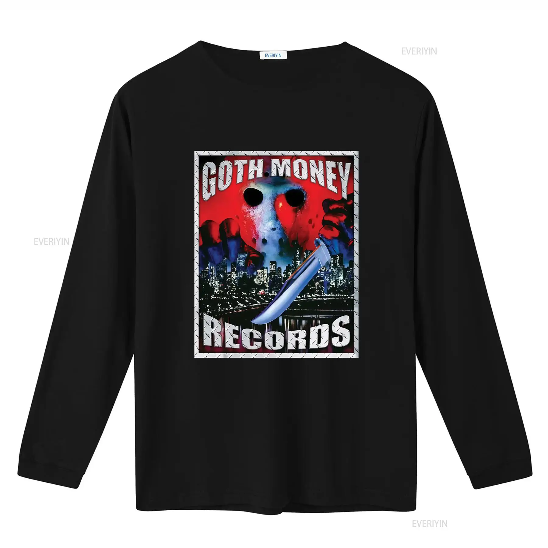 Goth Money Records 제이슨 로고 티셔츠  - Vintage Fashion Logos 리뷰 및 가격