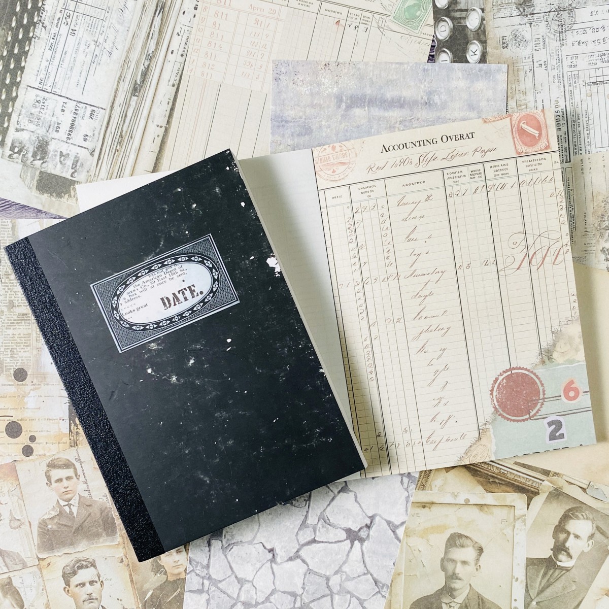 100장 빈티지 스크랩북 종이 세트 DIY 스크랩북킹  - Vintage Fashion Magazines 리뷰 및 가격
