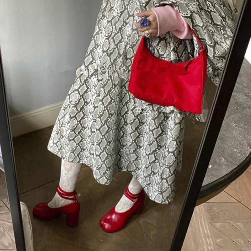 2026 빈티지 봄 패션 스플릿 토 여성 펌프스 청키  - Vintage Fashion Women Dresses 리뷰 및 가격